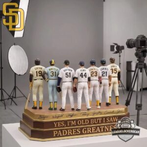 San Diego Padres Legends Yes I'm Old But I Saw Greatness Acrylic Plaque
