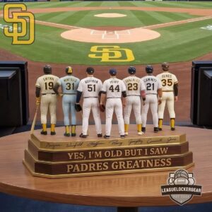 San Diego Padres Legends Yes I'm Old But I Saw Greatness Acrylic Plaque