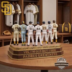 San Diego Padres Legends Yes I'm Old But I Saw Greatness Acrylic Plaque