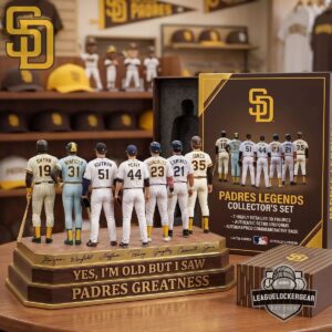 San Diego Padres Legends Yes I'm Old But I Saw Greatness Acrylic Plaque