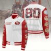 San Francisco 49ers 80th Anniversary Varsity Jacket