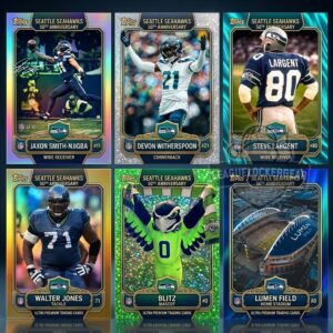 Seattle Seahawks 50th Anniversary Ultra Premium Trading Cards