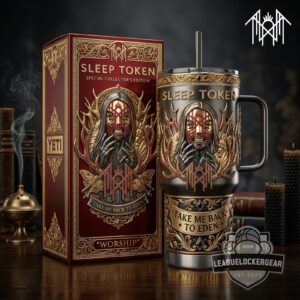 Sleep Token Take Me Back To Eden Tumbler With Handle