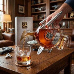 Star Trek 60th Anniversary Whiskey Decanter