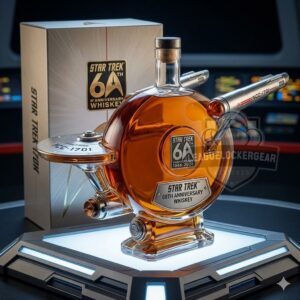 Star Trek 60th Anniversary Whiskey Decanter