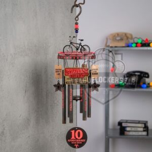 Stranger Things 10th Anniversary 2016-2026 Wind Chime