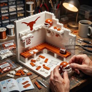 Texas Longhorns Lego Locker Room Diorama