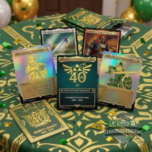 The Legend of Zelda 40th Anniversary Hobby Box Cards