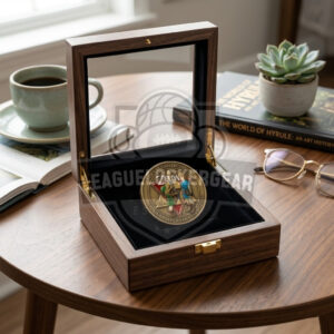 The Legend of Zelda 40th Anniversary Legacy of Hyrule Challenge Coin