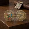 The Legend of Zelda 40th Anniversary Legacy of Hyrule Challenge Coin