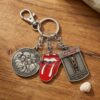 The Rolling Stones Sticky Fingers 55th Anniversary Keychain