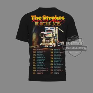 The Strokes Reptilia Awaits The World 2026 T-Shirt