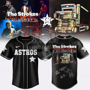 All Team MLB x The Strokes Road Awaits North America 2026 Baseball Jersey