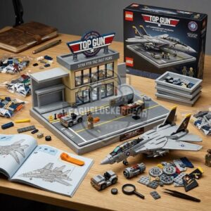 Top Gun 40th Anniversary F-14A Tomcat Brick Set