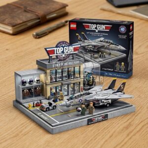 Top Gun 40th Anniversary F-14A Tomcat Brick Set