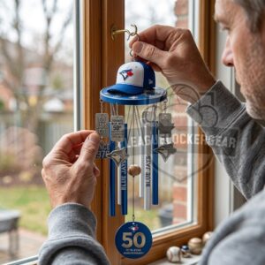 Toronto Blue Jays 50th Anniversary 1976-2026 Wind Chime