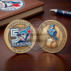 Toronto Blue Jays 50th Season Commemorative Coin
