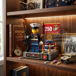 United States Marine Corps 250th Anniversary Lego Display Set