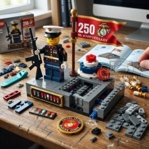 United States Marine Corps 250th Anniversary Lego Display Set