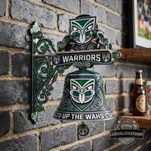 New Zealand Warriors Premium Wall Bell