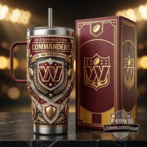 Washington Commanders HTTR Hail To The Commanders Tumbler with Handle