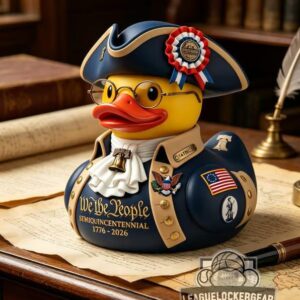 We the People Semiquincentennial 1776-2026 Patriotic Rubber Duck