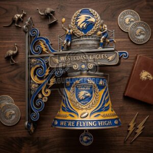 West Coast Eagles We're Flying High Victory Bell