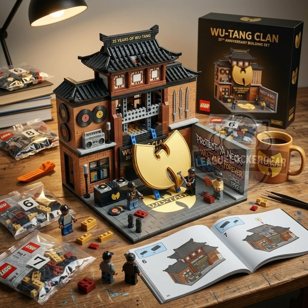 Wu-Tang Clan 35th Anniversary Building Set - LeagueLockerGear Wu-Tang Clan 35th Anniversary Building Set - LeagueLockerGear