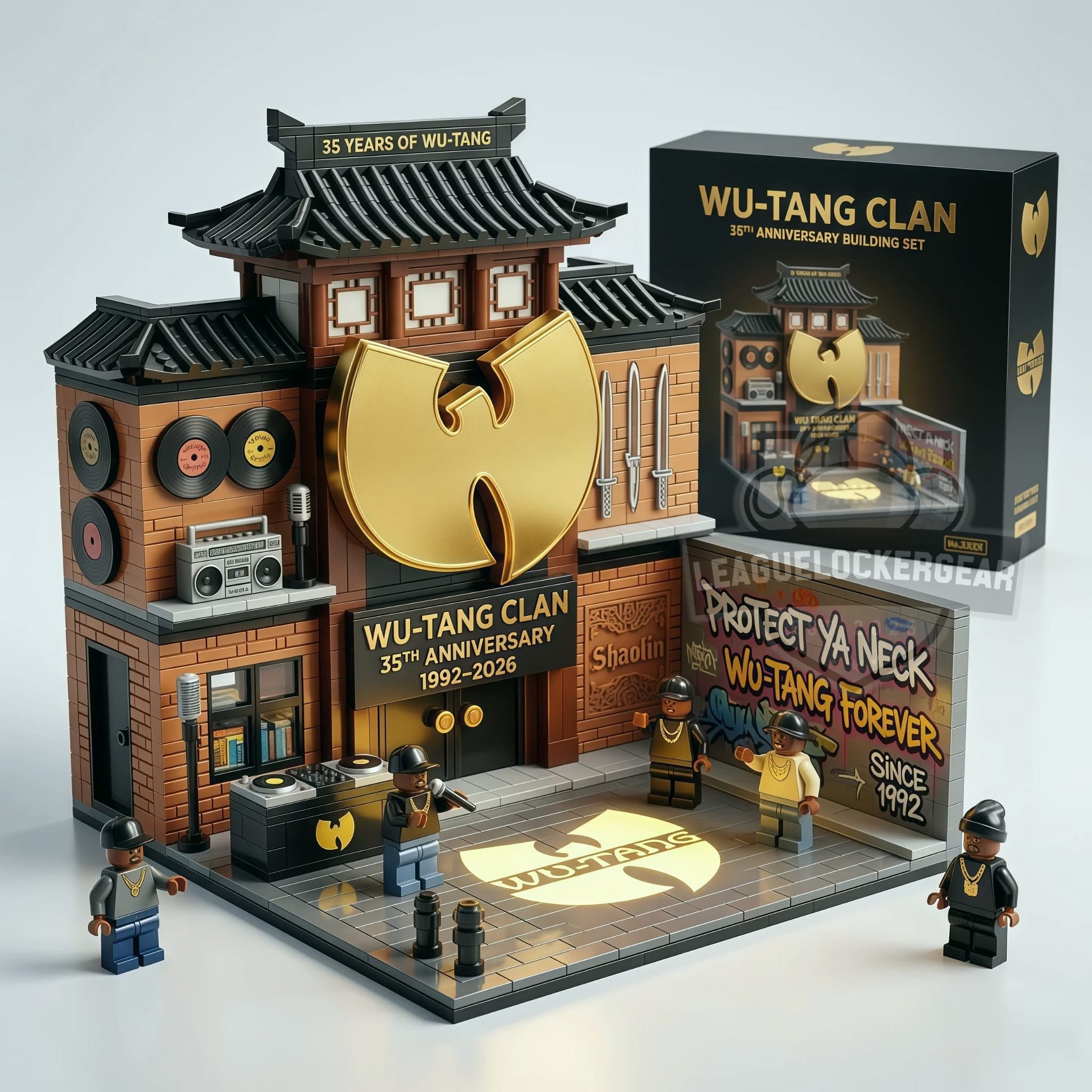Wu-Tang Clan 35th Anniversary Building Set - LeagueLockerGear