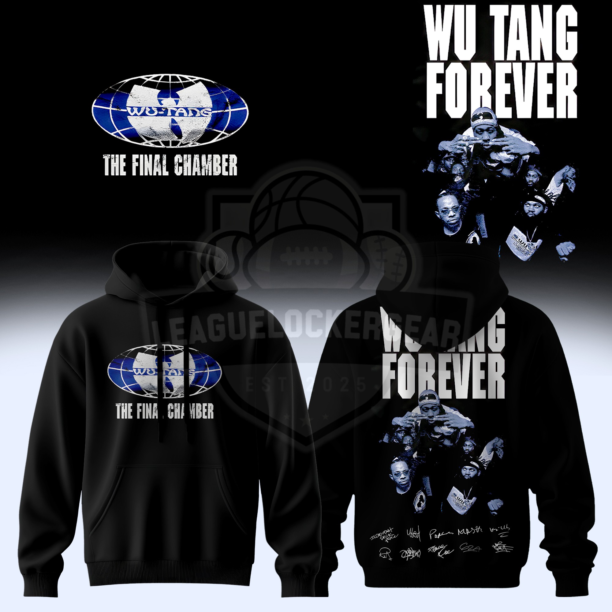 Wu-Tang Clan Forever The Final Chamber Signatures Hoodie