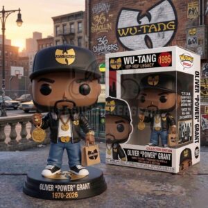 Wu-Tang Clan Oliver Power Grant 1995 Hip-Hop Legacy Funko Pop Figure
