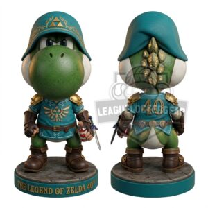 Yoshi The Legend Of Zelda 40th Anniversary Figurine