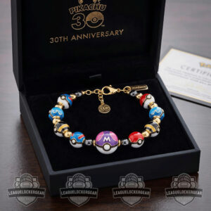 Pokemon 30th Anniversary Poke Ball Franc Bracelet 1