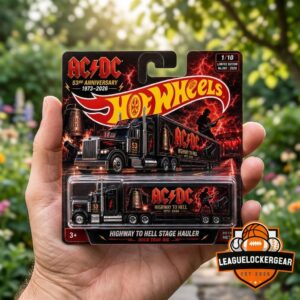 AC/DC 53rd Anniversary Highway to Hell Hot Wheels Stage Hauler