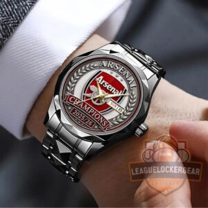 Arsenal FC Premier League Champions 25/26 Alloy Luxury Quartz Watch