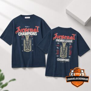 Arsenal F.C. 25/26 Premier League Champions T-Shirt