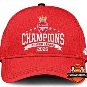 Arsenal F.C. Premier League Champions 2026 Hoodie