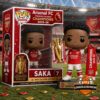 Arsenal FC Premier League Champions Saka Best Player Edition Funko Pop