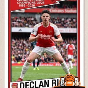 Arsenal FC Premier League Champions Season 2025/2026 Trading Card