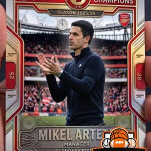 Arsenal FC Premier League Champions Season 2025/2026 Trading Card