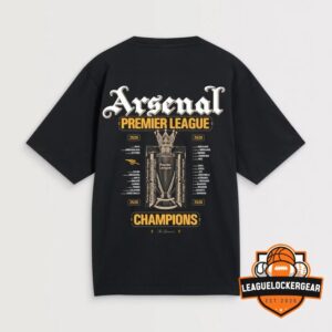 Arsenal Football Club Champions 25/26 Premier League T-Shirt