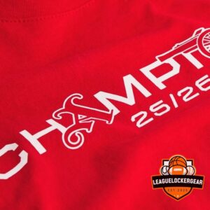 Arsenal Football Club Champions 25/26 T-Shirt