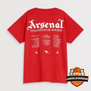 Arsenal Football Club Champions 25/26 T-Shirt