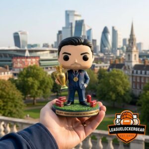 Arsenal Mikel Arteta Premier League Champions Manager 2025-2026 Vinyl Figure