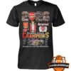 Arsenal Football Club Premier League Champions 2026 T-Shirt