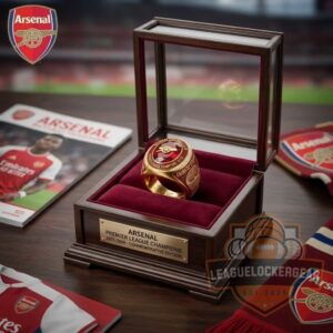 Arsenal Premier League Champions 25/26 The Gunners Championship Ring