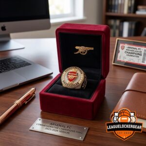 Arsenal Premier League Champions 25/26 Championship Ring