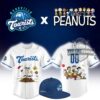 Asheville Tourists Peanuts Baseball Collaboration Jersey