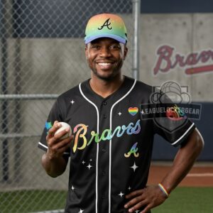 Atlanta Braves Love Is Love Pride Baseball Jersey