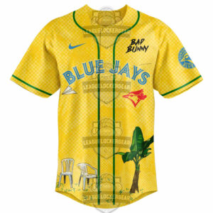 Bad Bunny Toronto Blue Jays DeBí TiRaR MáS FoToS World Tour Baseball Jersey